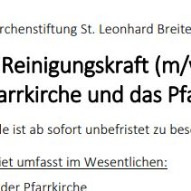 Artikelbild Stellenausschreibung