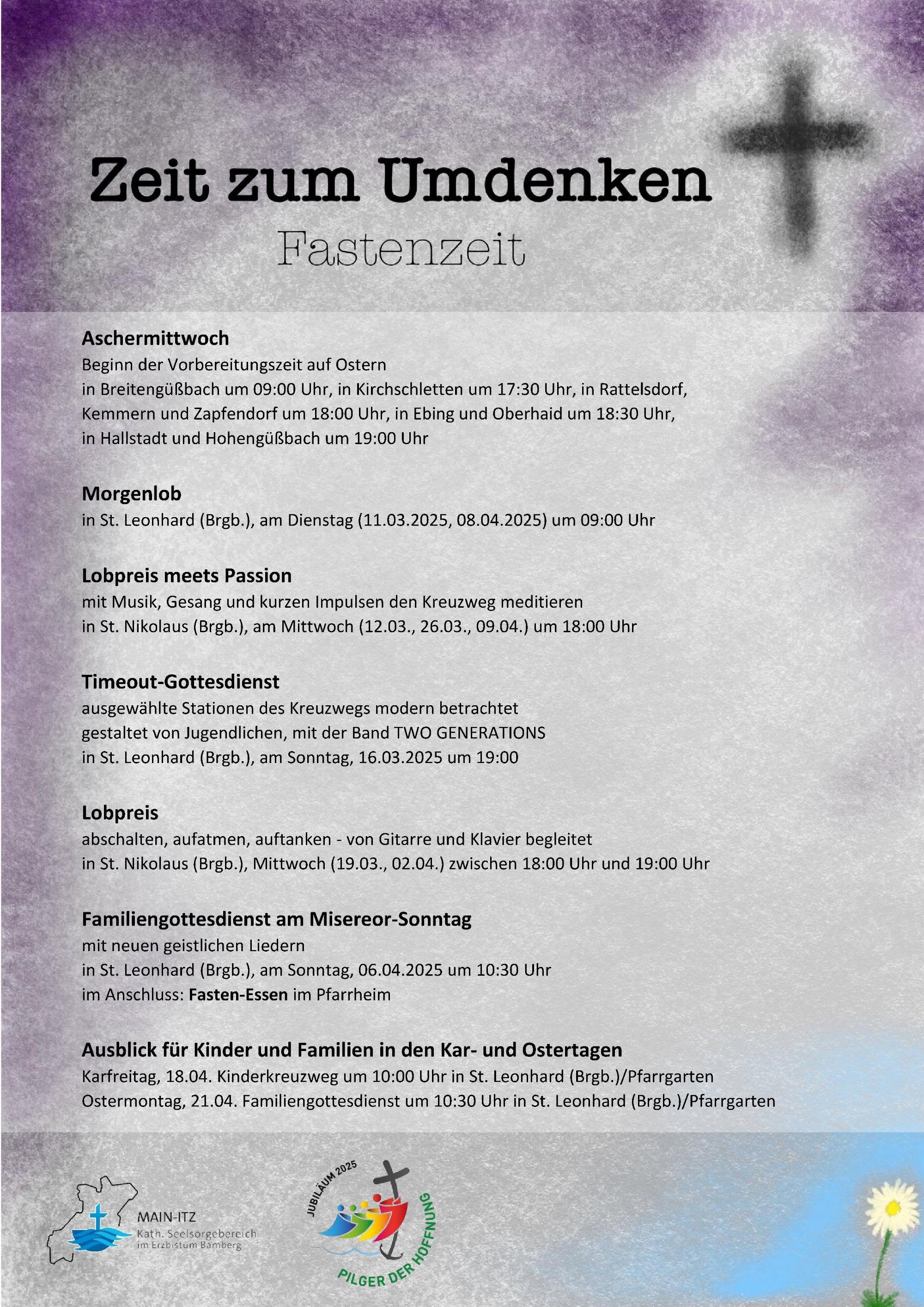 Fastenzeit 2025 Breitengüßbach