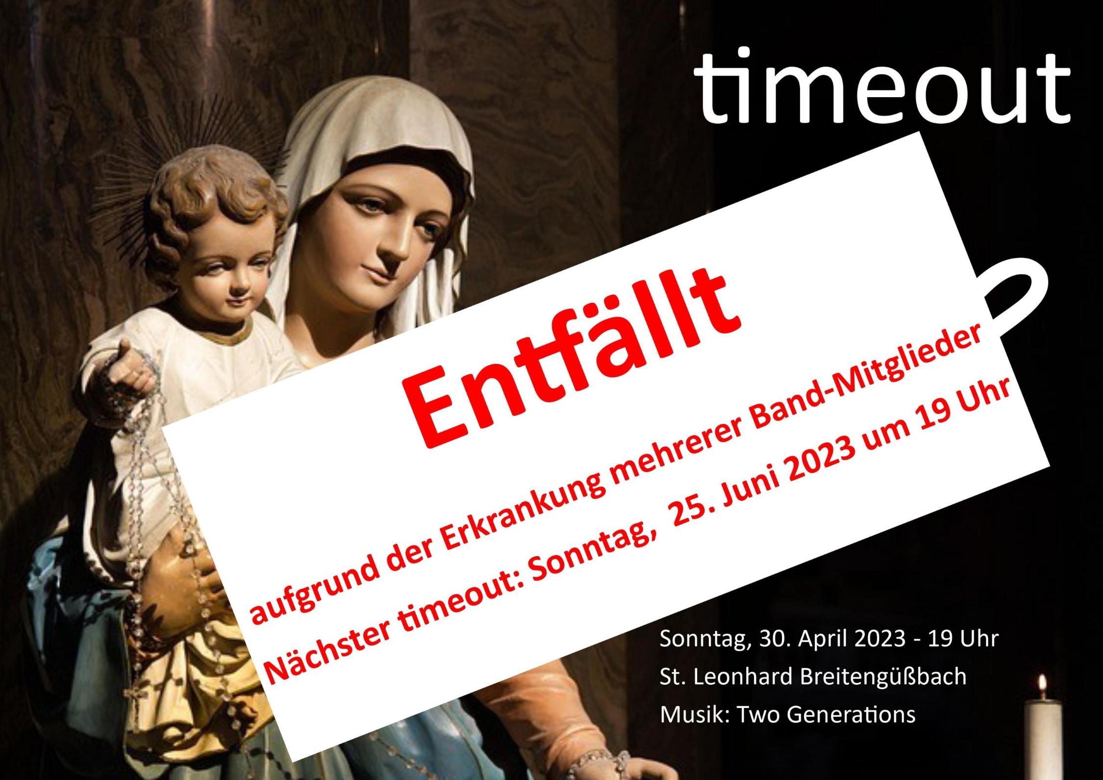 timout entfällt