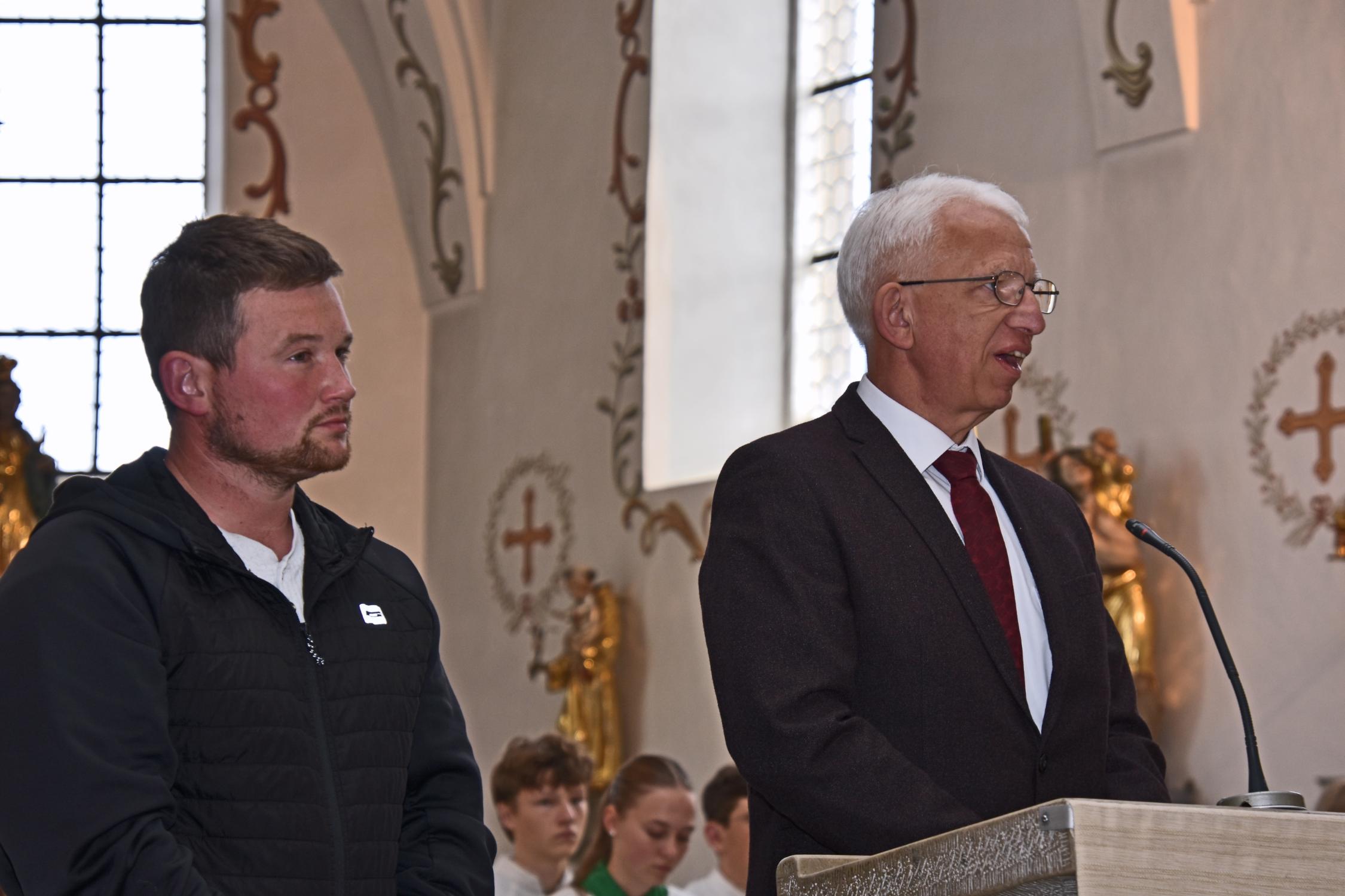 Amtseinführung Pfarrer Philipp Janek und Pfarrvikar Sebastian Heim