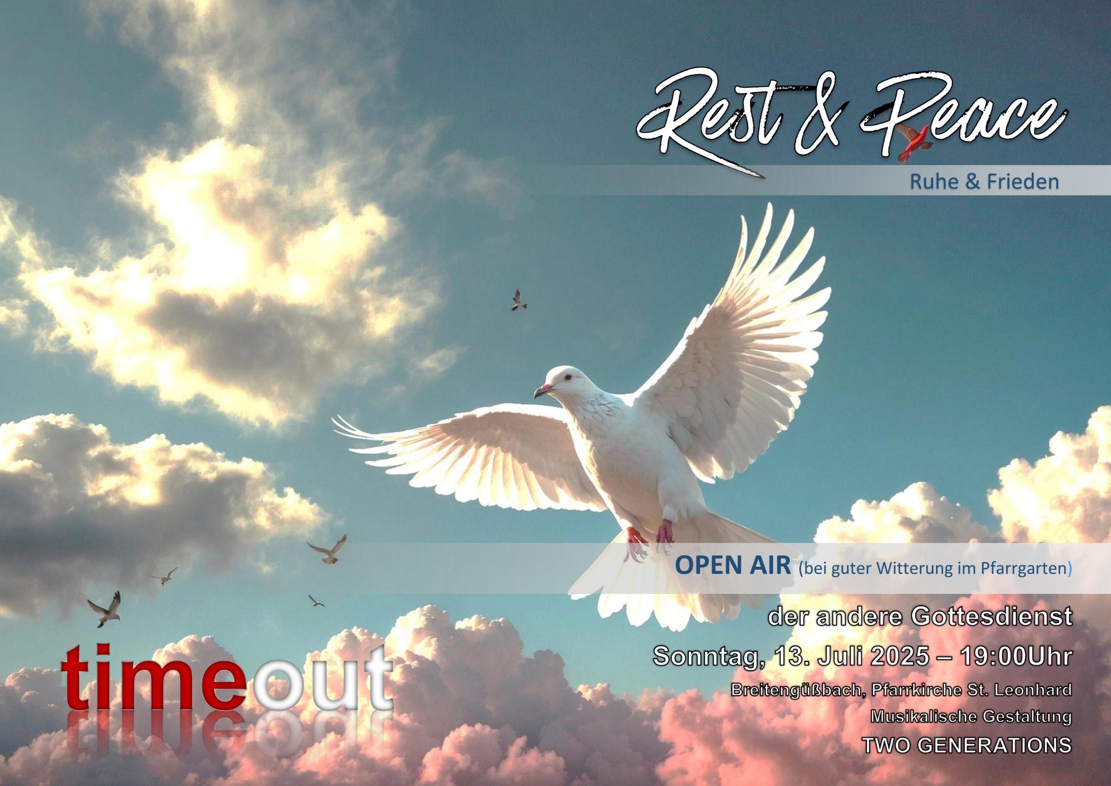 timeout - rest and peace